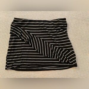Striped Mini Skirt